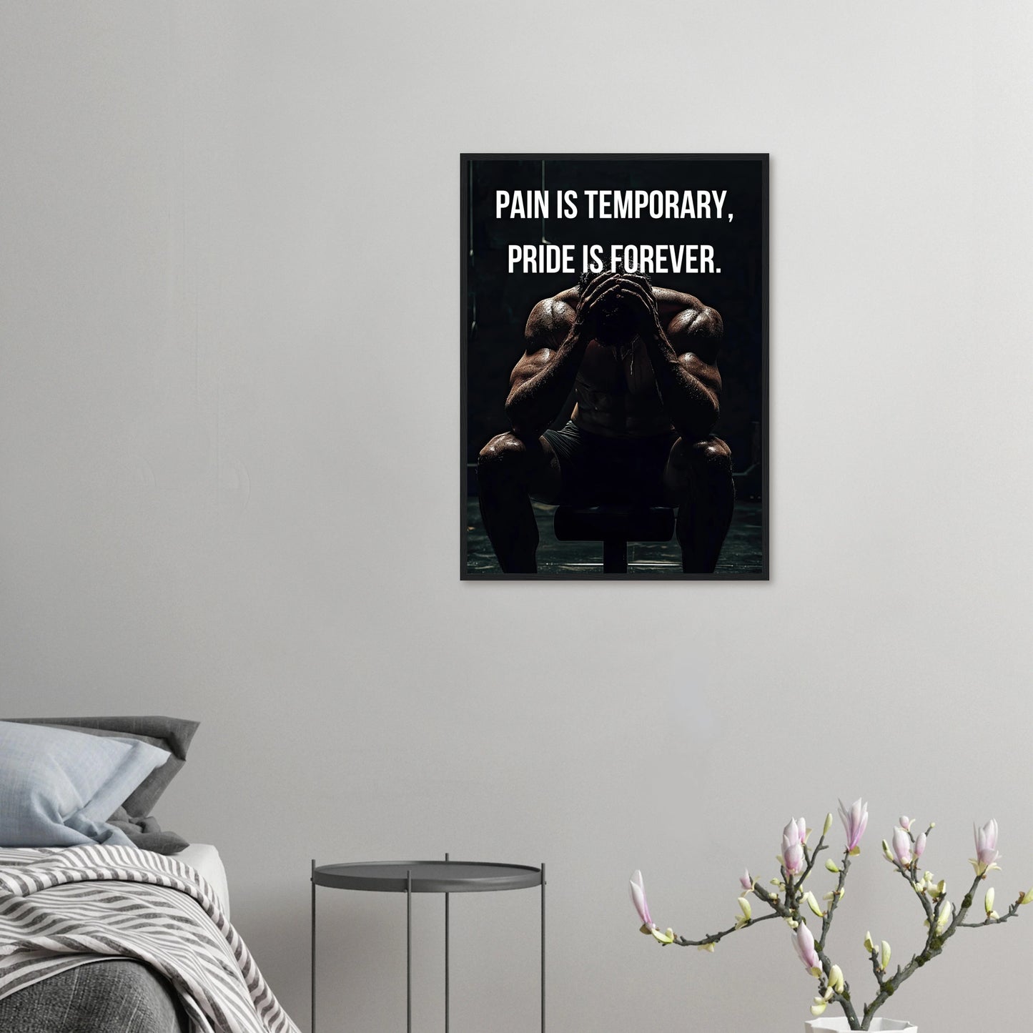 Pain is temporary, pride is forever.