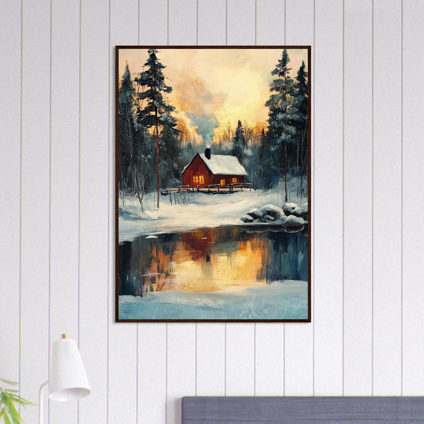 Hytta ved vannet