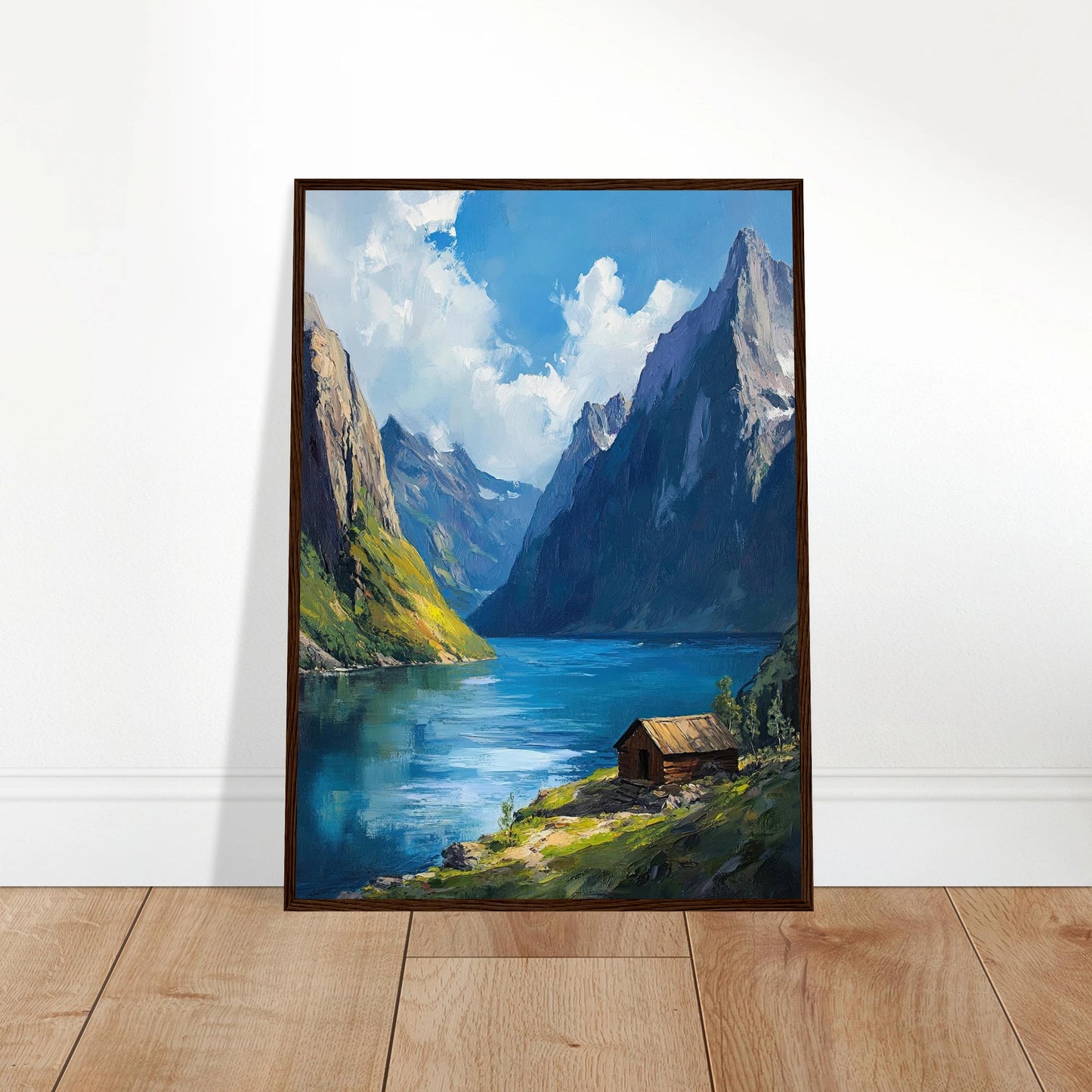 Hytta ved fjorden