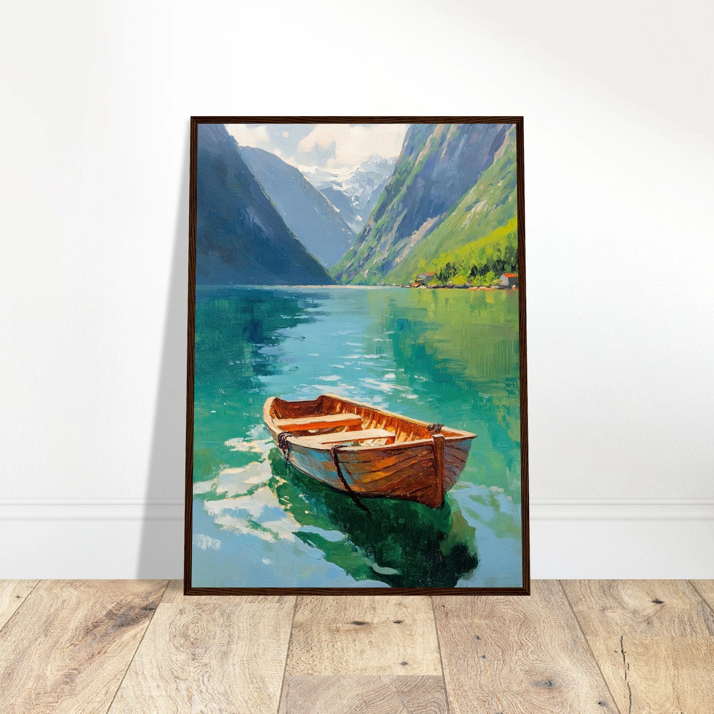 Båten på stille vann