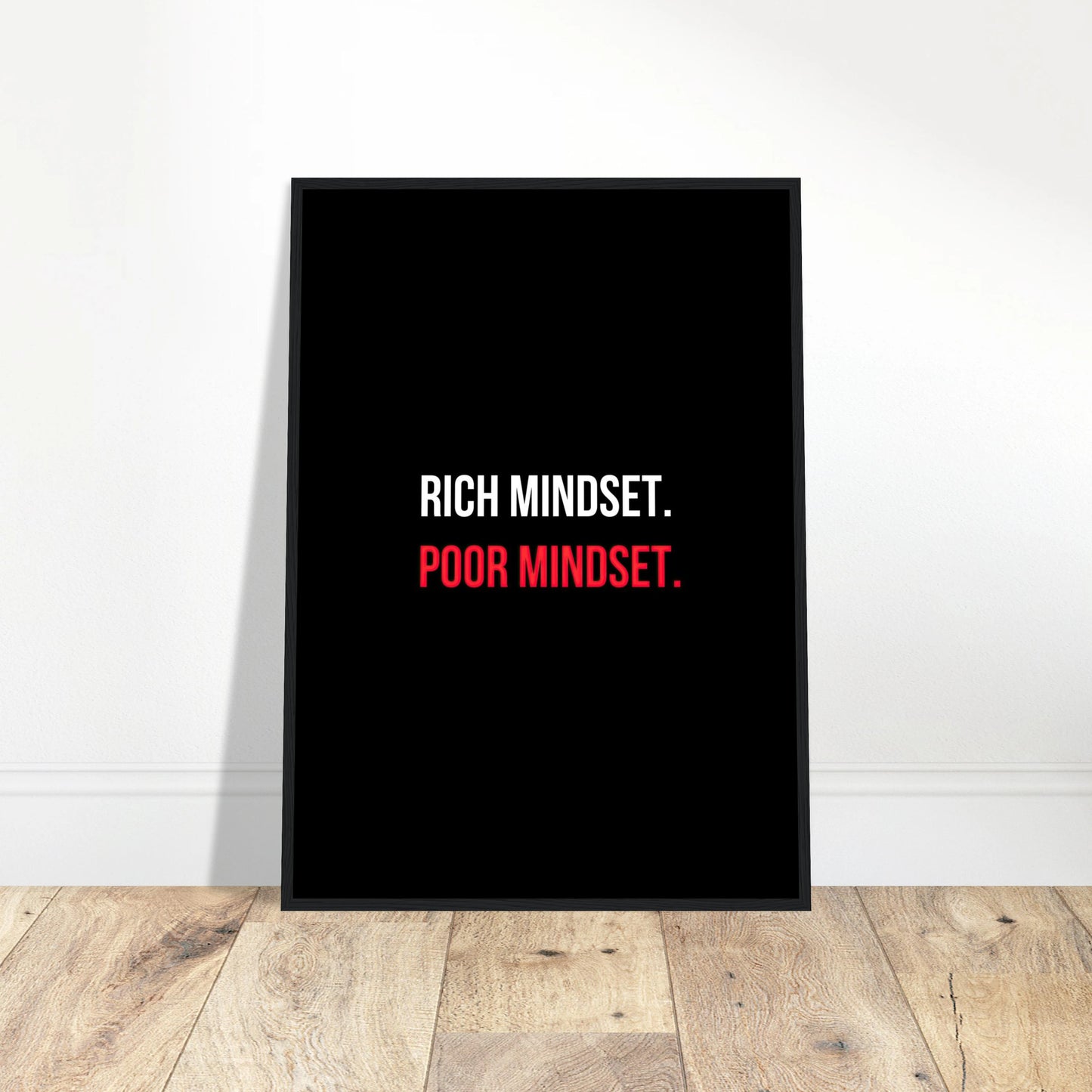 Rich Mindset. Poor Mindset.